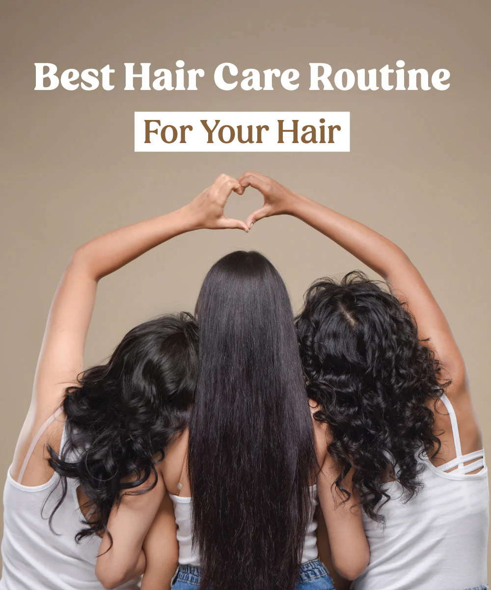 Hair care routine